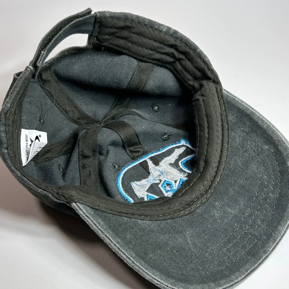 CSI Great Smoky Mountains Black Bear Embroidered Hat Kids Charcoal‎ Grey Cap